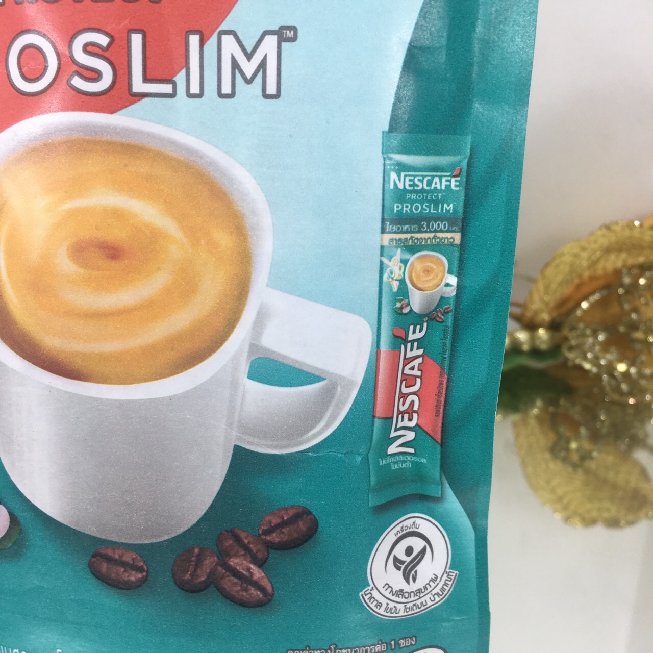2x Nescafe Protect ProSlim 3in1 Instant Coffee Mix Powder Body Weight Control