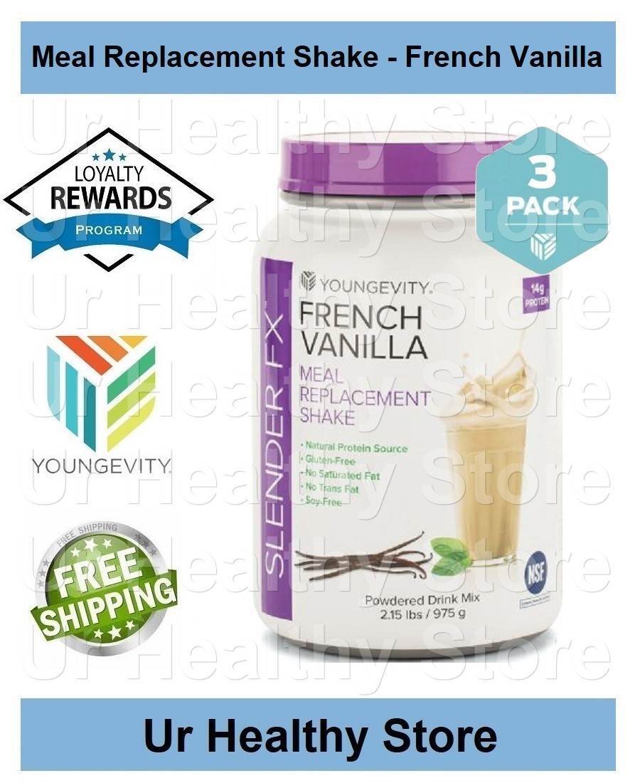 Meal Replacement Shake – French Vanilla (3 PACK) Youngevity **LOYALTY REWARDS**