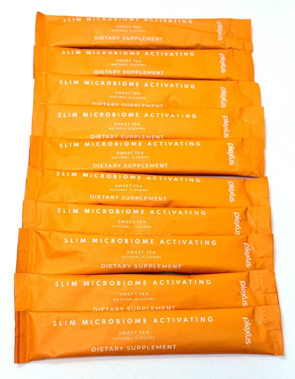 Plexus Slim 10 Individual Packets Microbiome Activating SWEET TEA