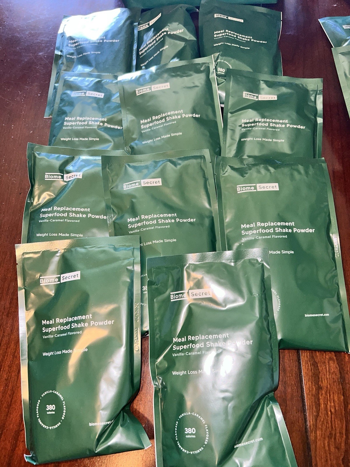 Secret Biome Superfood Nutritional Supplement Meal Replacement Shakes Packets