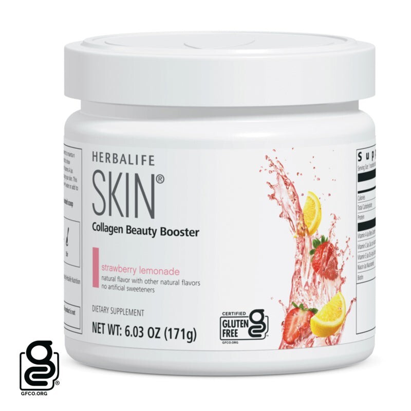 Herbalife SKIN® Collagen Beauty Booster – Strawberry Lemonade (6.03 oz)