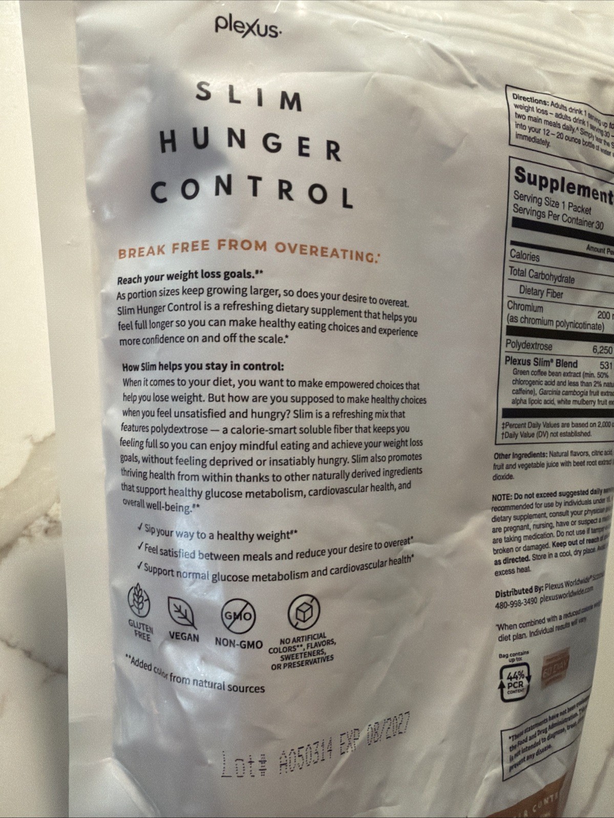 Plexus, Slim, Hunger, Control, Blood, Orange, Lemon, Lime, Healthy Weight Series