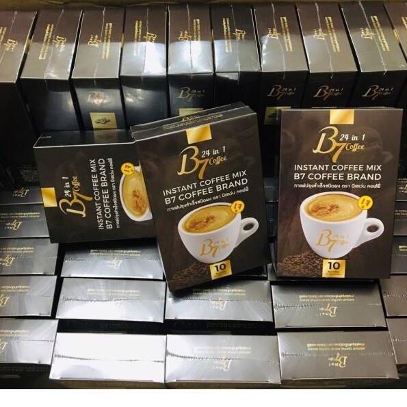 6x Coffee B7 Lingzhi Cordyceps Grape Seed Ginkgo Leave Healthy Control Sugar