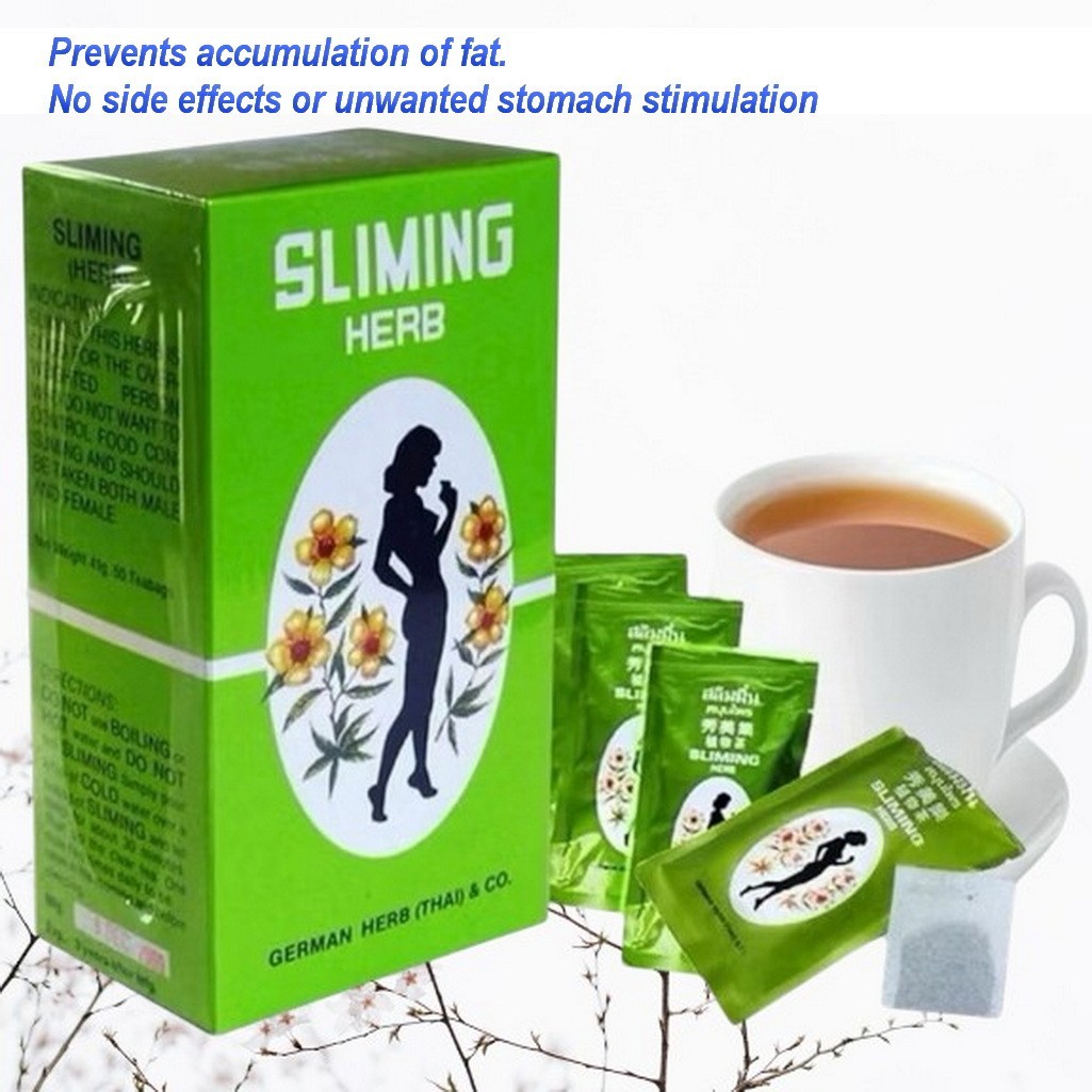 6 Box Sliming Herb German Herb Tea Natural Detox Weight Management Fat Burn