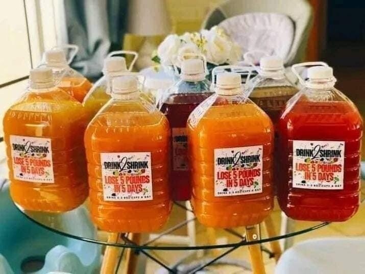 Drink2Shrink Lose 5 lbs In 5 Days 4 Weeks Supply DIY Assorted Flavors Free Shipp
