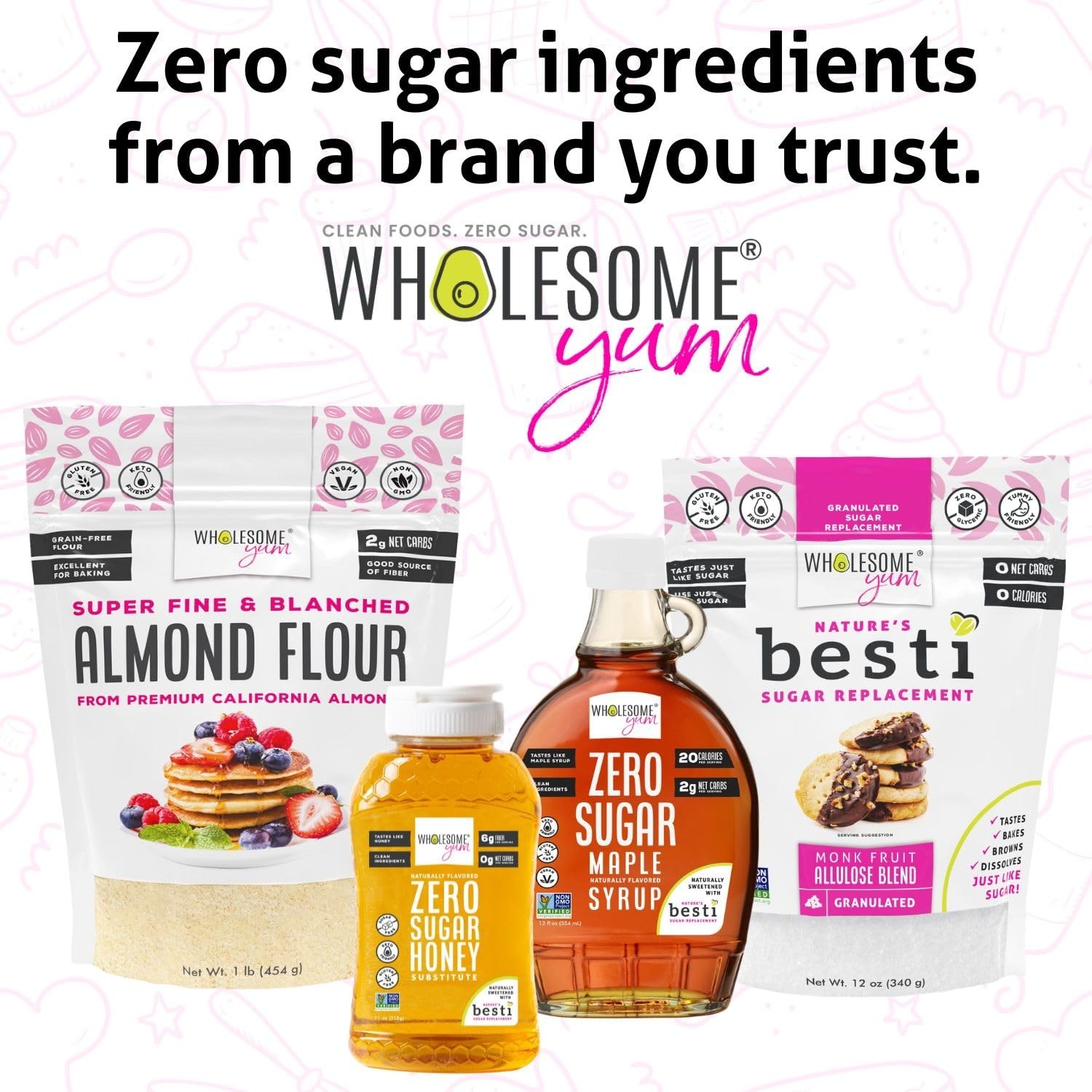 Zero Sugar Honey Substitute (Keto Honey) – Natural Sugar Free Honey Alternative