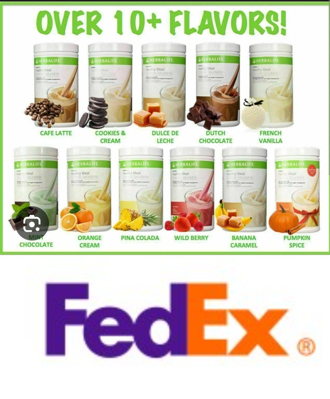 Herbalife Formula 1 Healthy Meal Nutritional Shake Mix -Various flavours -750 g