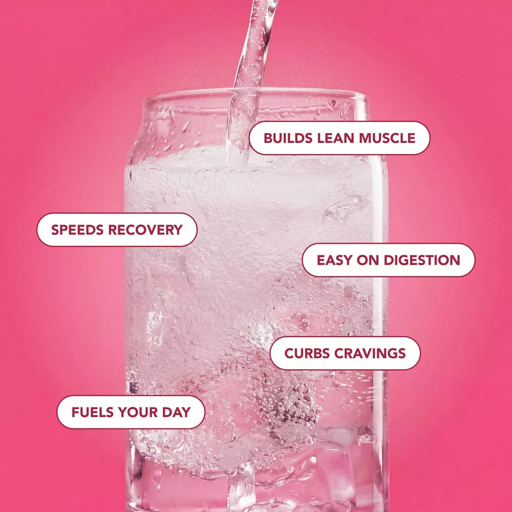 Clear Protein Soda Cherry Lime 🍒🍋 – 10g Protein, Zero Sugar, 8 Pack 💪