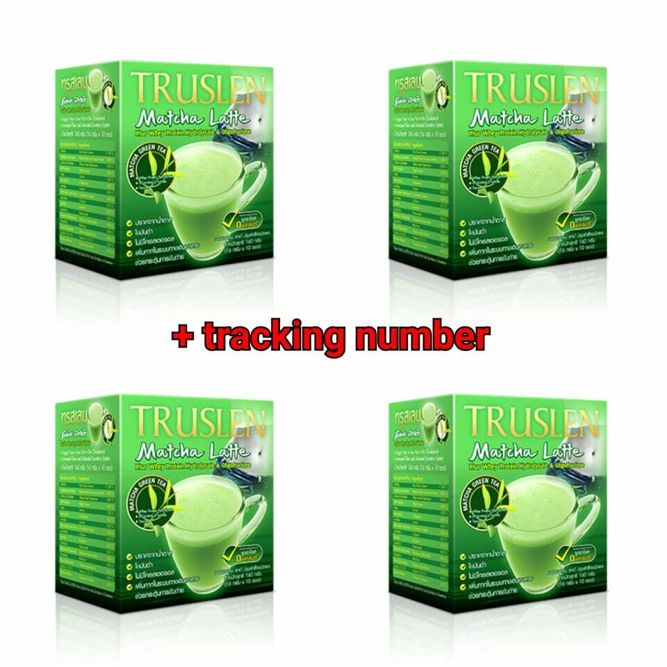 4X Matcha Latte Truslen Taurine B12 L-Carnitine Fat Burner Mix Antioxidant Tea