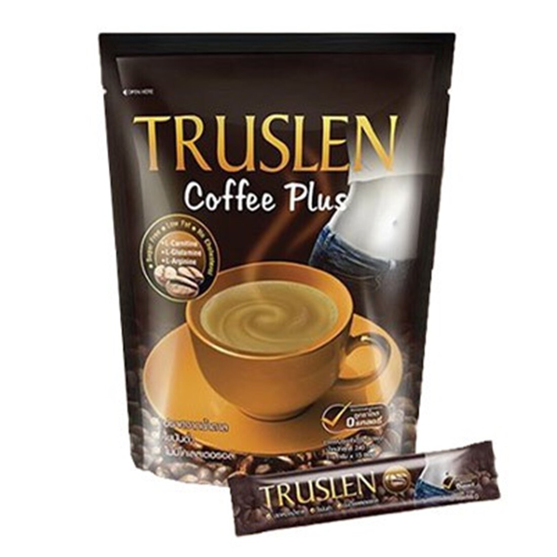 Truslen Instant Coffee Plus Slimming Weight Collagen Diet 15 Mix Powder No Sugar