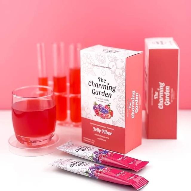 4x The Charming Garden Jelly Fiber Weight Manage Supplement