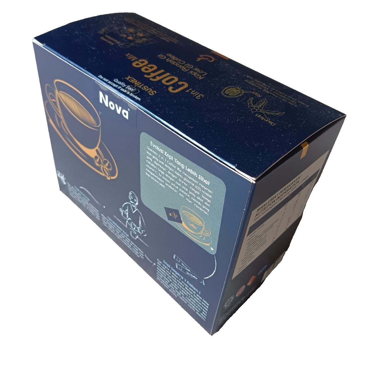 Nova Sustinex 3in1 Low GI Coffee Diabetic Friendly Premium Healthy Arabica Blend