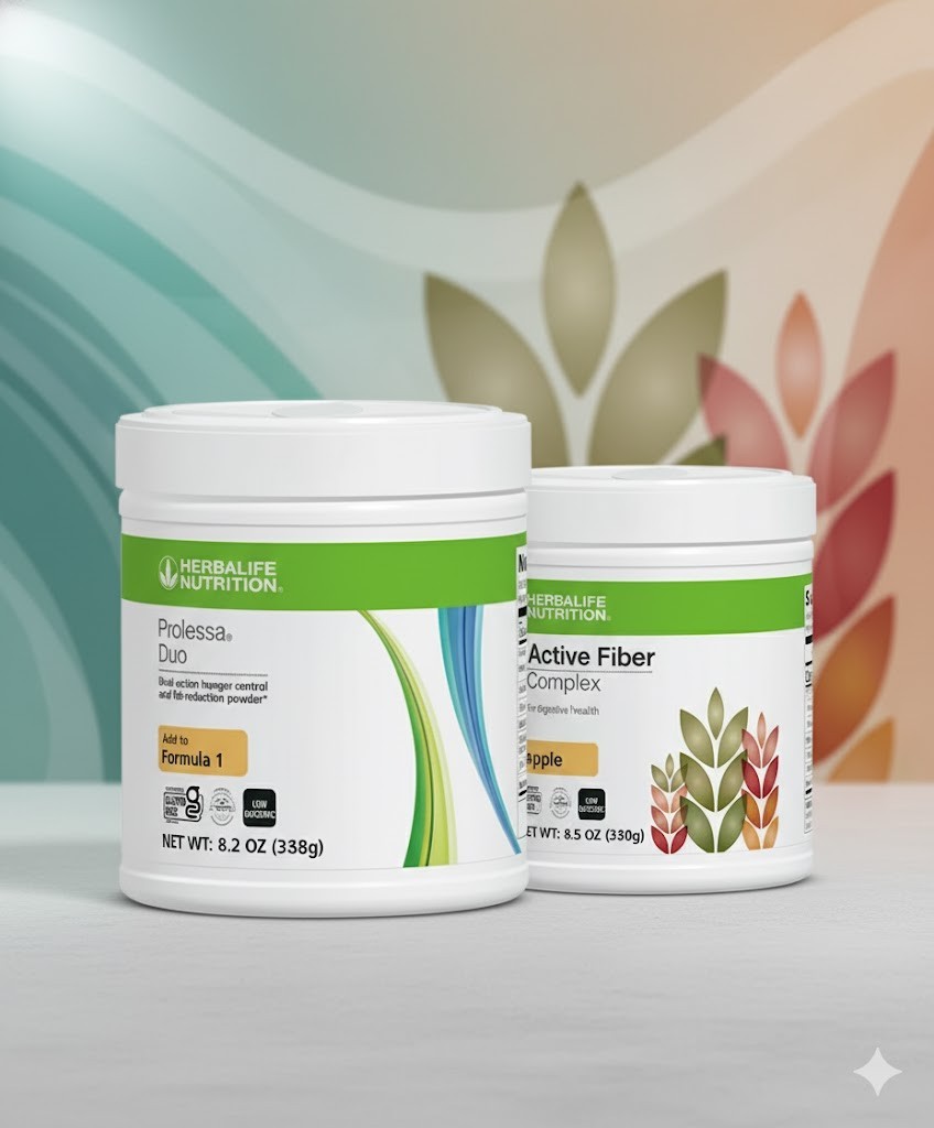 Prolessa Duo Fat Burner& Unflavored Fiber Complex 30 Day Supply Premium Duo