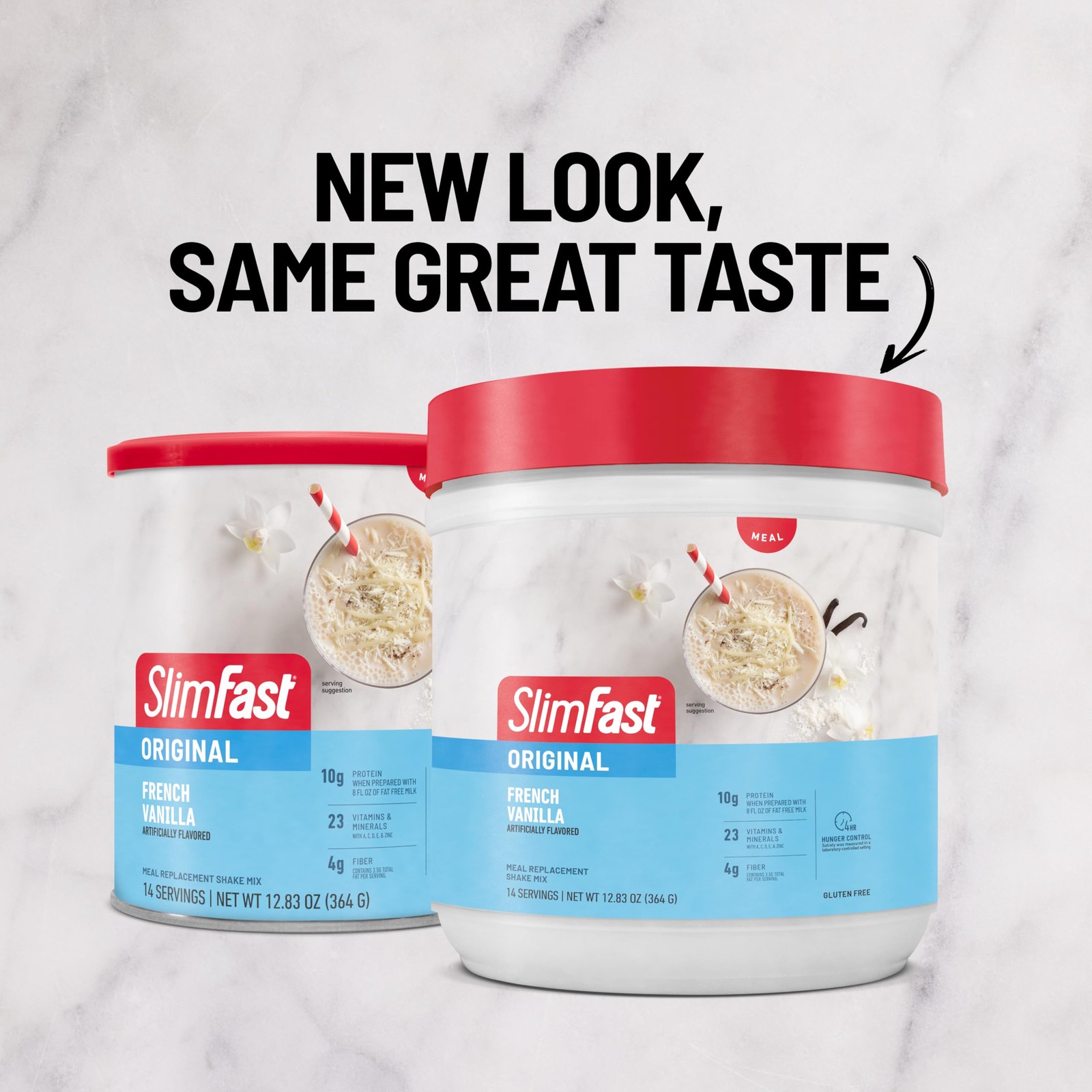 SlimFast Original Meal Replacement Powder, French Vanilla, Weight Loss Shake …