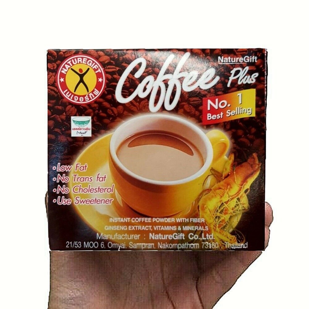 Coffee Plus Weight Loss Diet Instant Nature Gift Ginseng Slimming Fast 10 Sachet