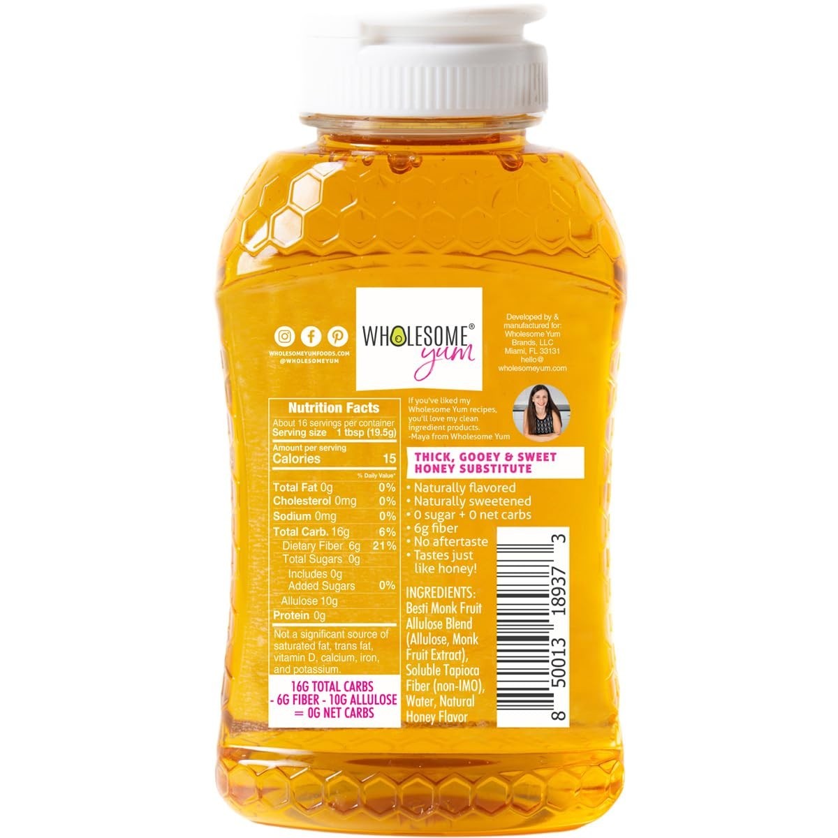 Zero Sugar Honey Substitute (Keto Honey) – Natural Sugar Free Honey Alternative