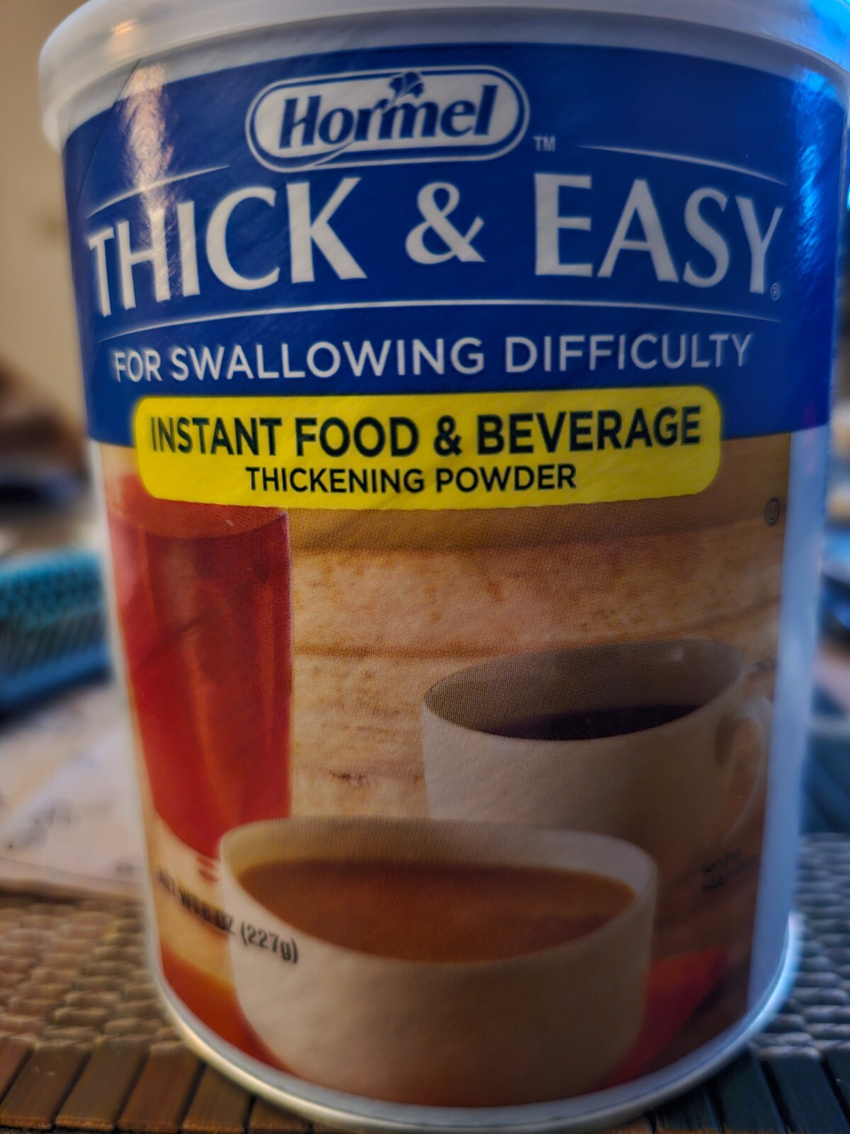 5 Thick & Easy Instant Food and Beverage Thickener (5) FIVE 8oz Cans, Exp. 2029