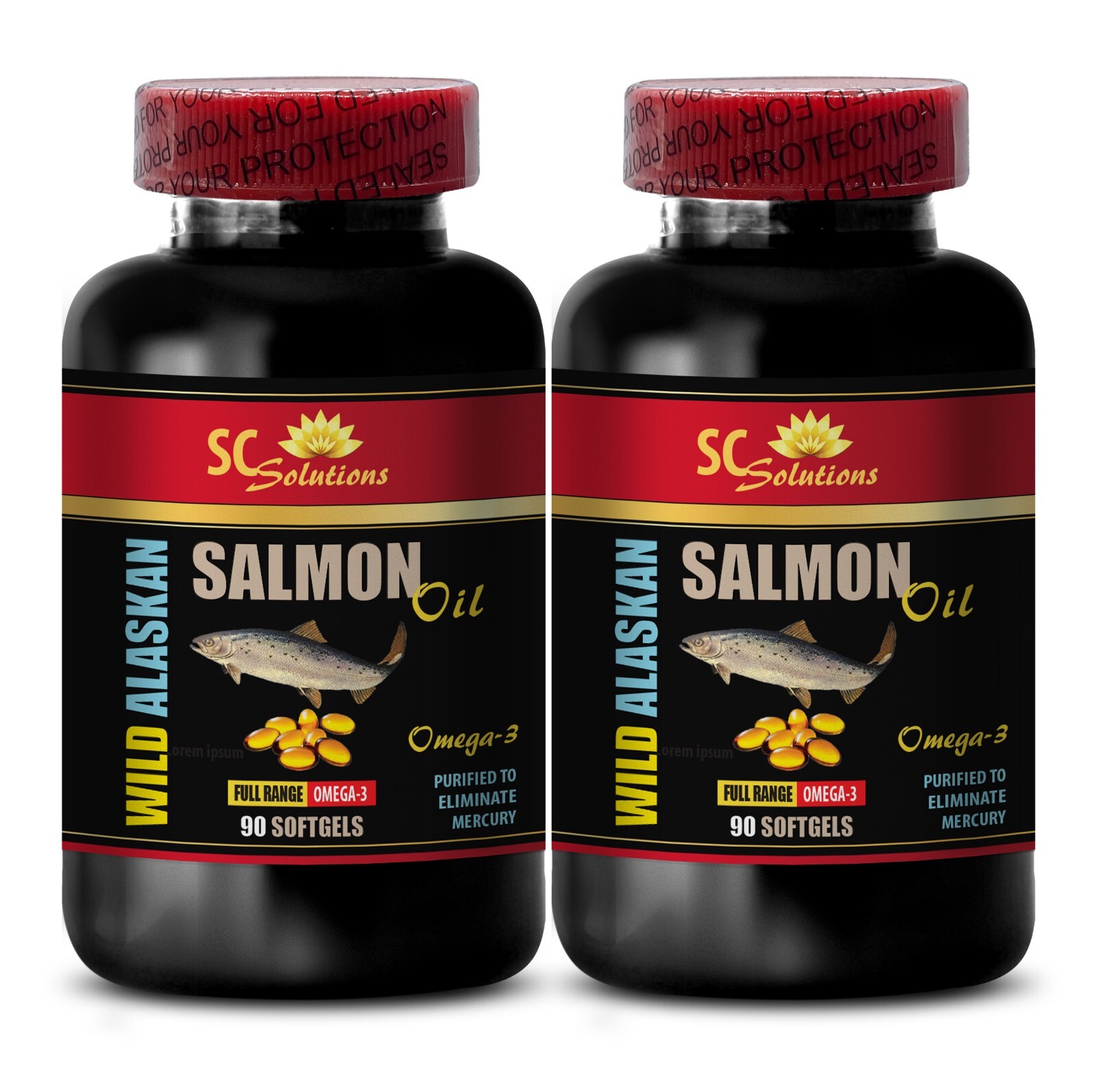 fish oil pills for men – WILD ALASKAN SALMON OIL – weight loss pills – 2Bot