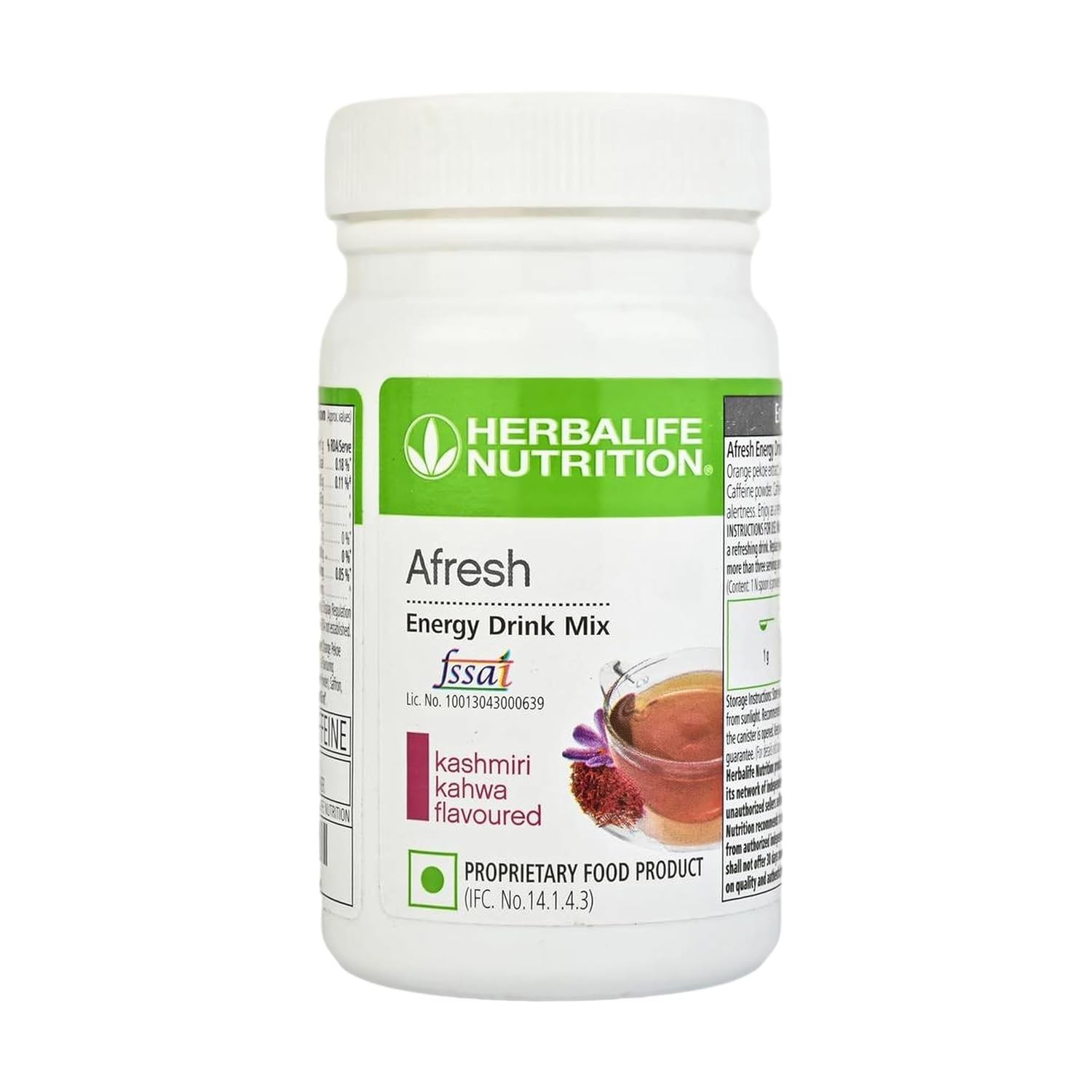 Natural Energy Drink Mix Powder | Kashmiri Kahwa Flavoured Herbal Blend – 40g