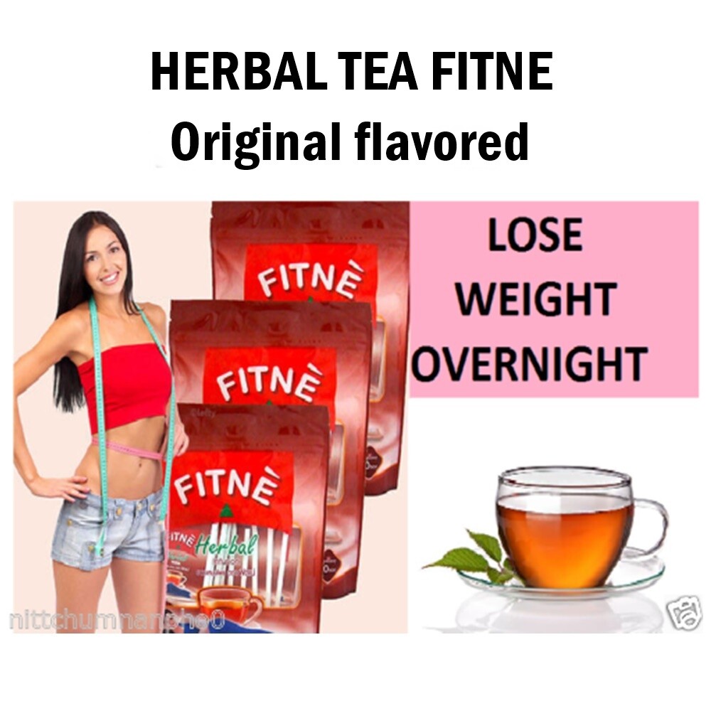Fitne Tea Herbal Weight Loss Fast Slim Diet Detox Bags Infusion Original 3 Bags