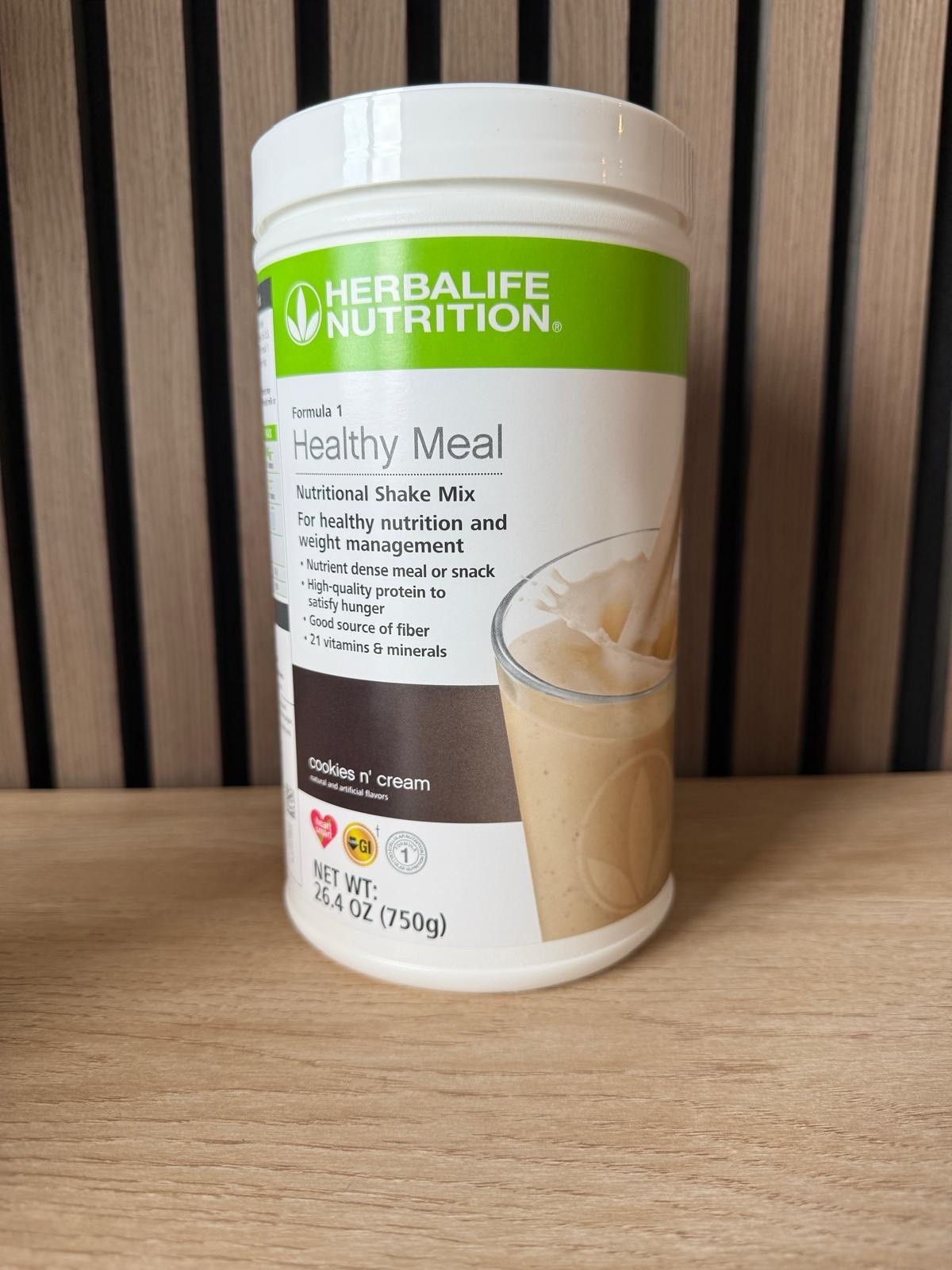 Herbalife Formula 1 Healthy Meal Replacement Shake Cookies ‘n Cream, 750g