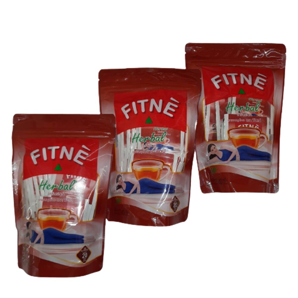 Fitne Tea Herbal Weight Loss Fast Slim Diet Detox Bags Infusion Original 3 Bags