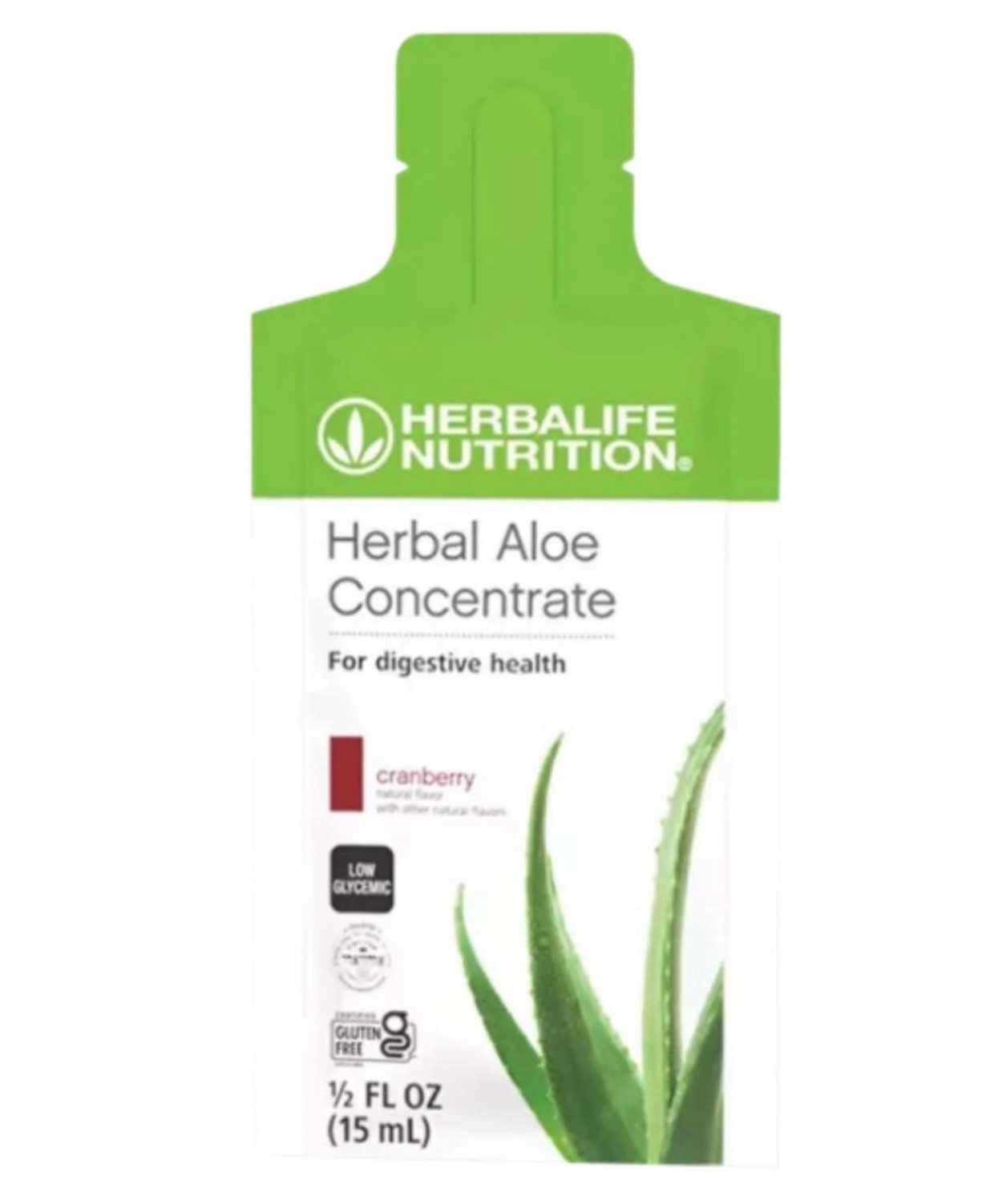 Herbalife Herbal Aloe Concentrate 30Packets cranberry