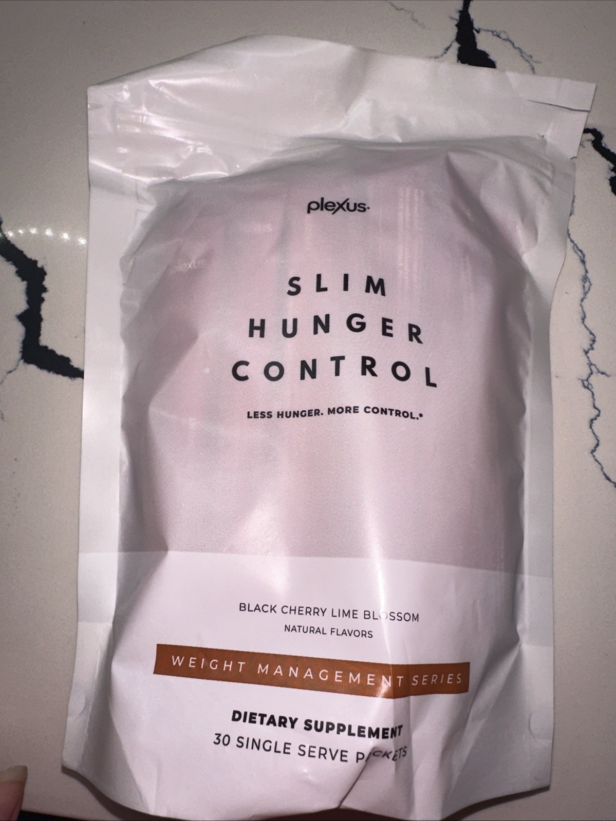 Plexus Slim Hunger Control BLACK CHERRY LIME BLOSSOM 30 Single Serving Packets