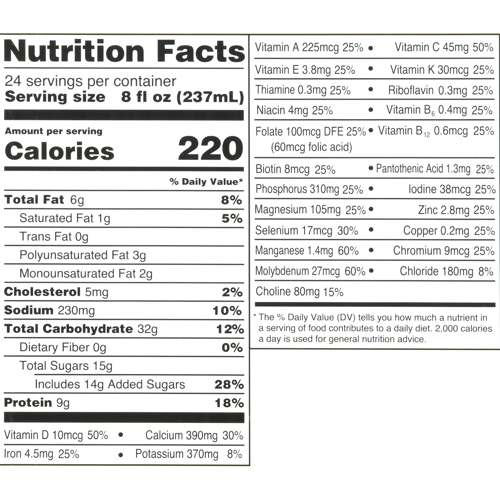Equate Original Meal Replacement Nutritional Shakes Vanilla 8 Fl Oz 24 Count USA