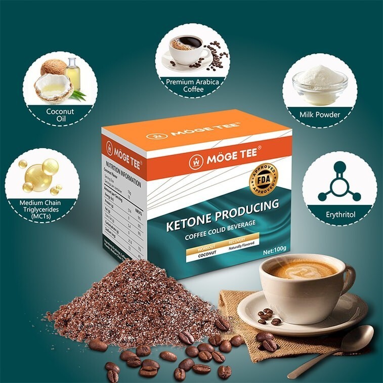 Burn Control Slim Diet Coffee Instant Herbal Coffee Green Coffee Slimming 4 Pack