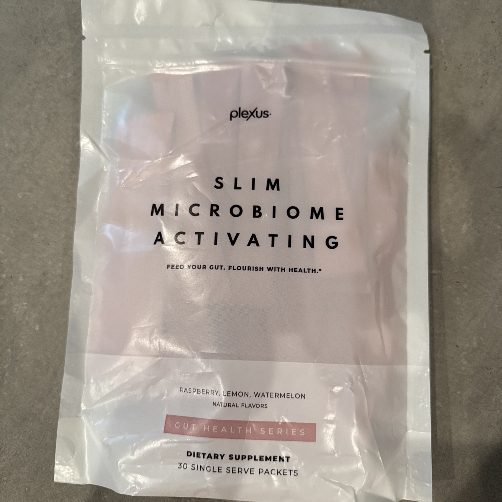 Plexus Slim Microbiome Activating Raspberry Lemon Watermelon 30 Packs 09/2026