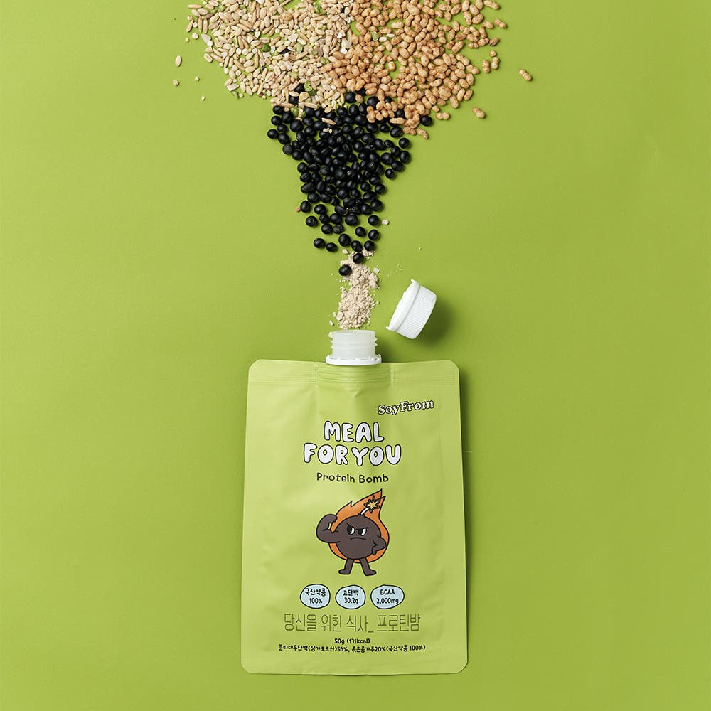 MEAL FOR YOU Plant-Based Meal Replacement Shake Protein Powder 50g x 7 Pouch