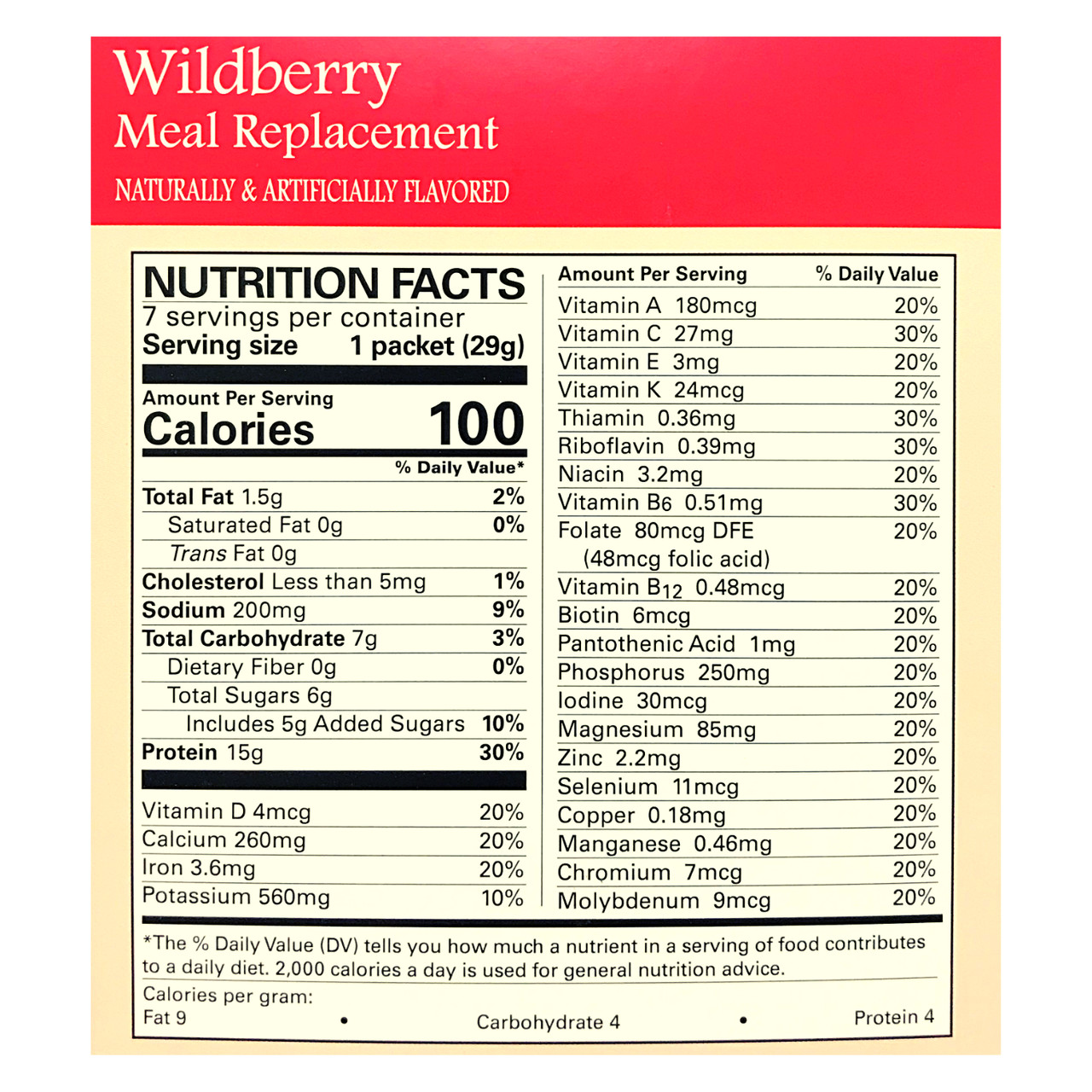 NSN Wild Berry Meal Replacement Drink Ideal Protein Compatible