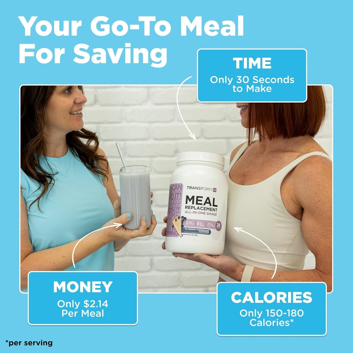 Rich Chocolate Meal Replacement Powder 28 Servings – Quality, Non-GMO