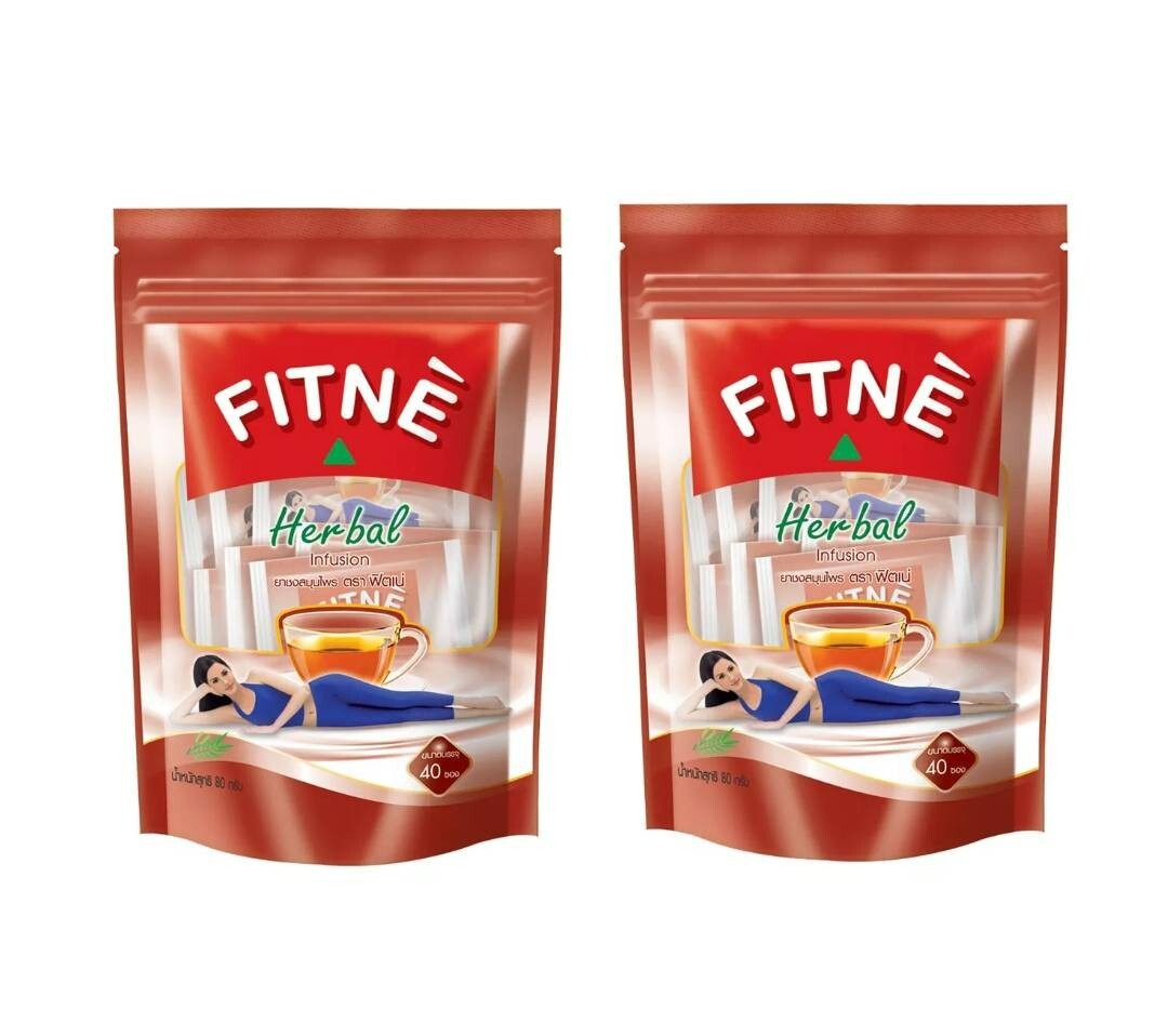 2 x 40 Bags FITNE herbal infusion tea original weight control slimdiet slimming
