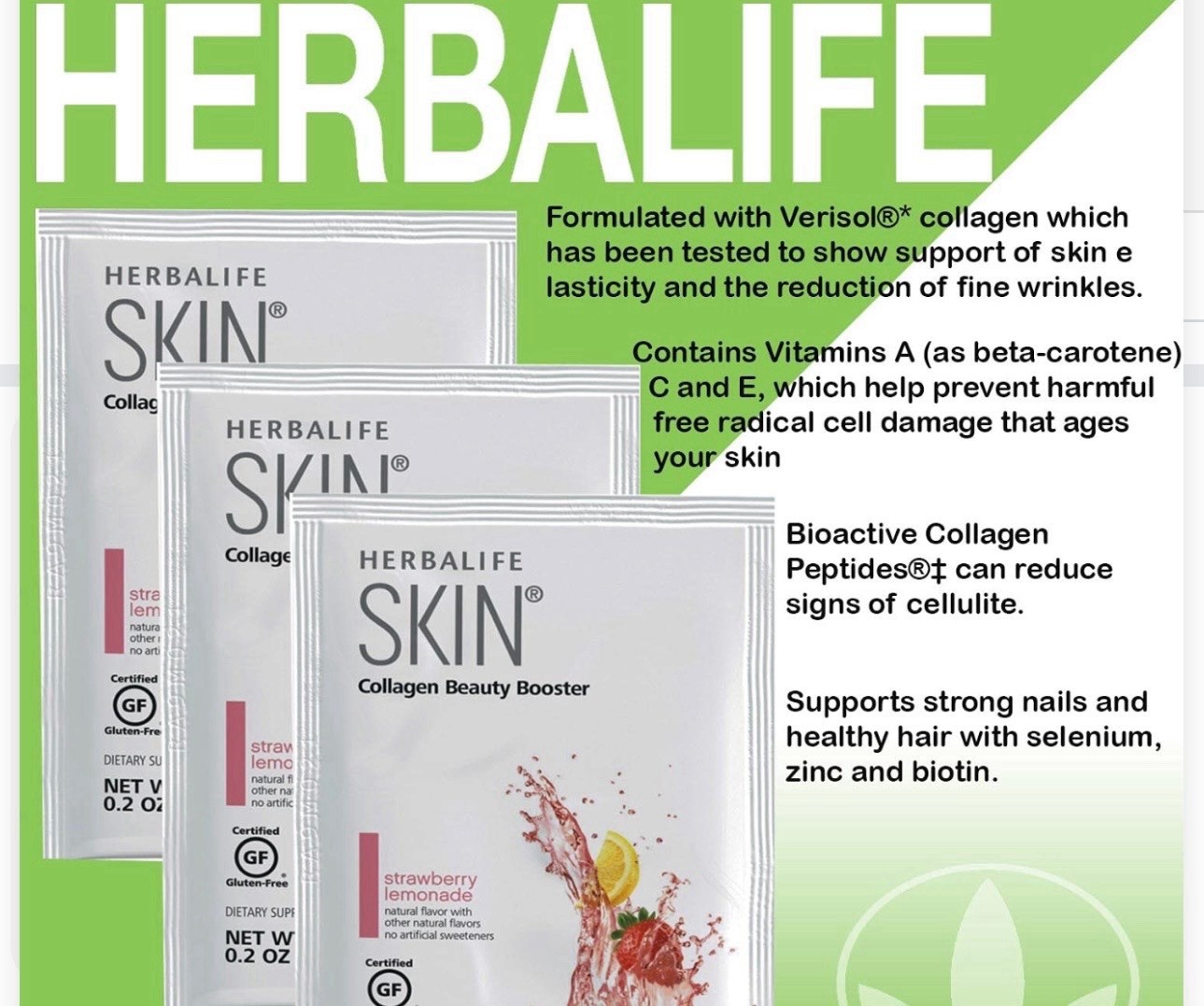Herbalife 1 Week Supply Nutritional Supplement Drink Mix