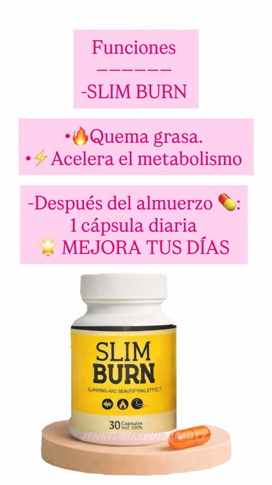 SLIM BIO EXTREME 100% NATURAL Kit One Extreme Box,Burn & Tea