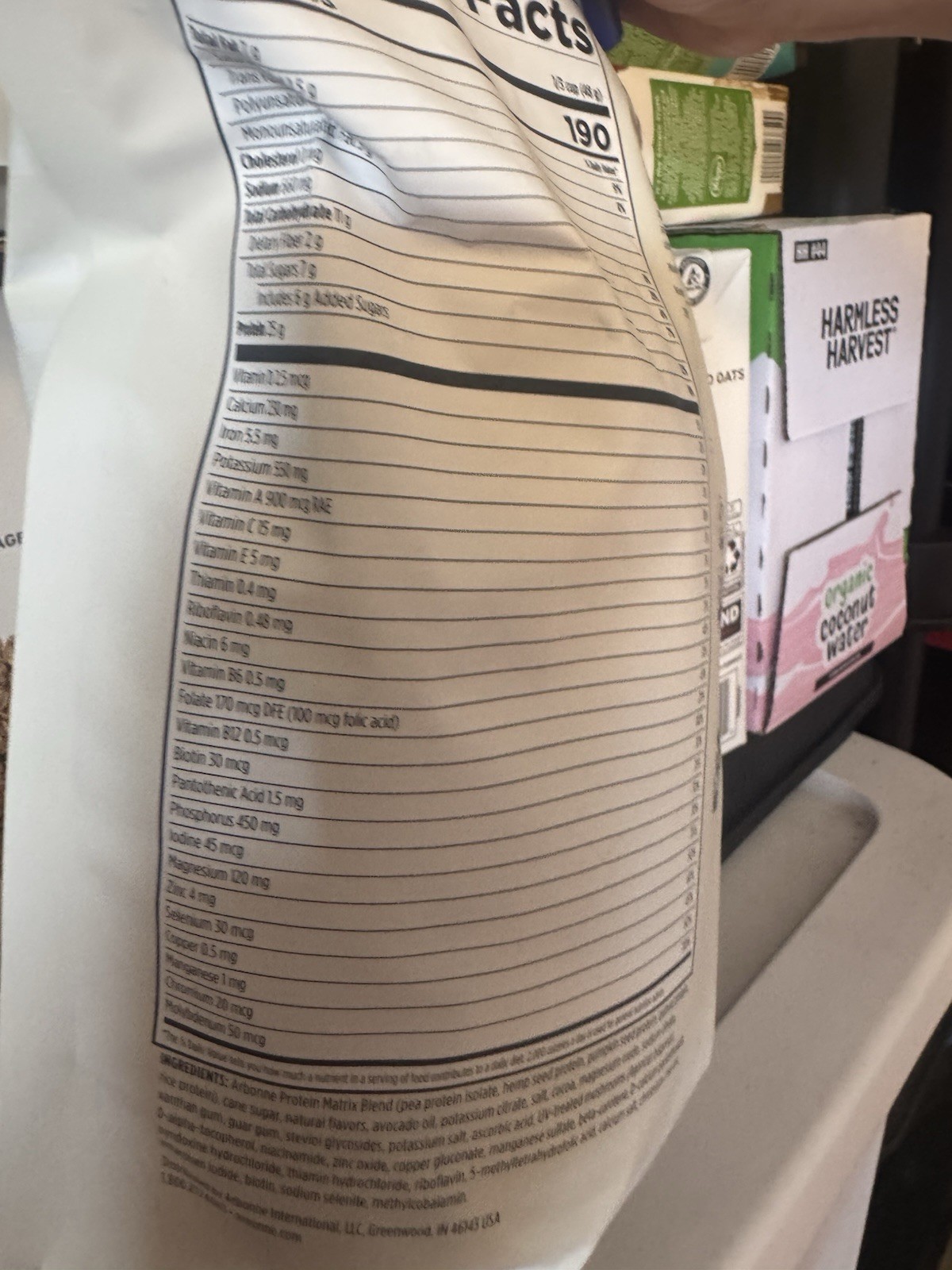 Arbonne EssentialMeal Coffee Vegan Protein Powder Meal Replacement New