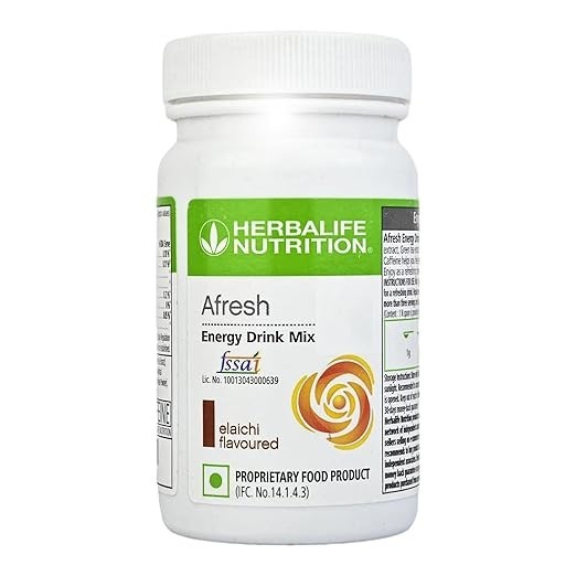 Herbal Afresh Energy Drink Mix Elaichi Flavor-50g ( pack of 1 )