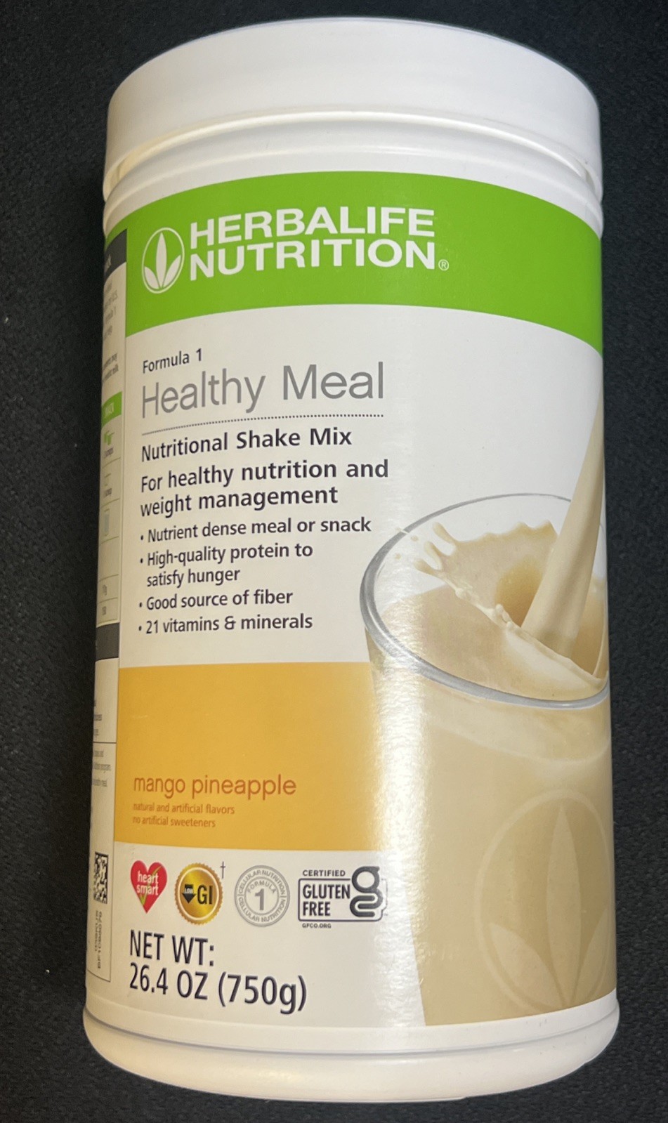 Herbalife Formula 1 Healthy Meal Nutritional Shake Mix Mango Pineapple 750g/26.4