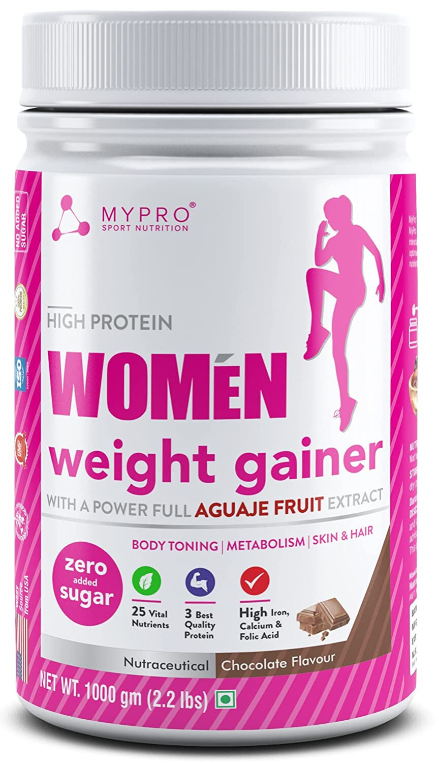 High Protein Women Weight Gainer With Power Full AGUAJE FRUIT Choclate Flavour