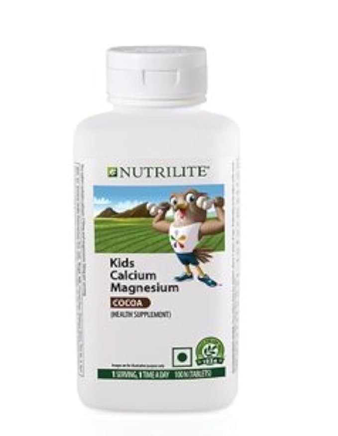 Nutrilite Kids Calcium Magnesium Tablet 100, Pack of 1