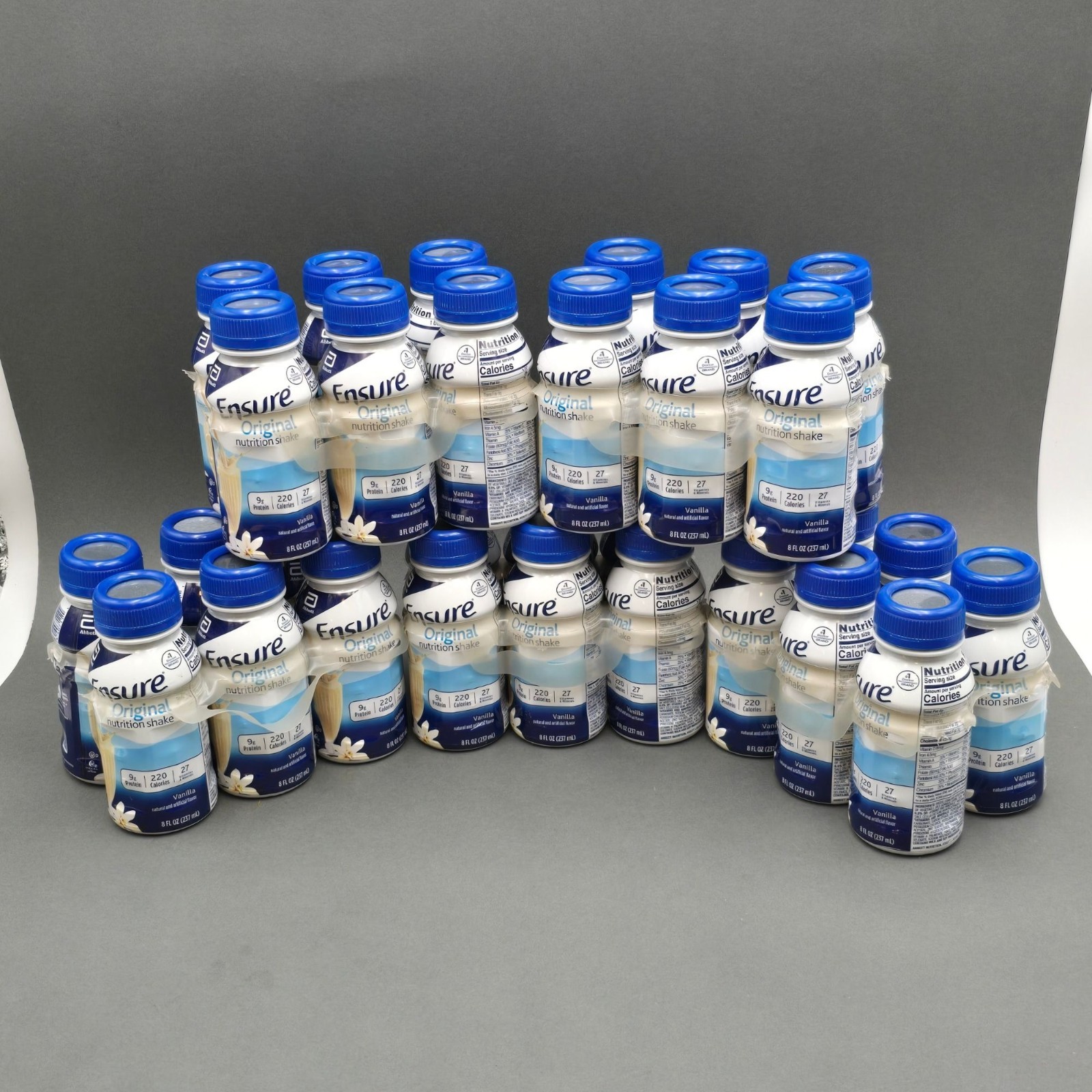 Ensure Nutrition Shake Vanilla 30-Pack 8 fl oz Meal Replacement Exp 9/1/26