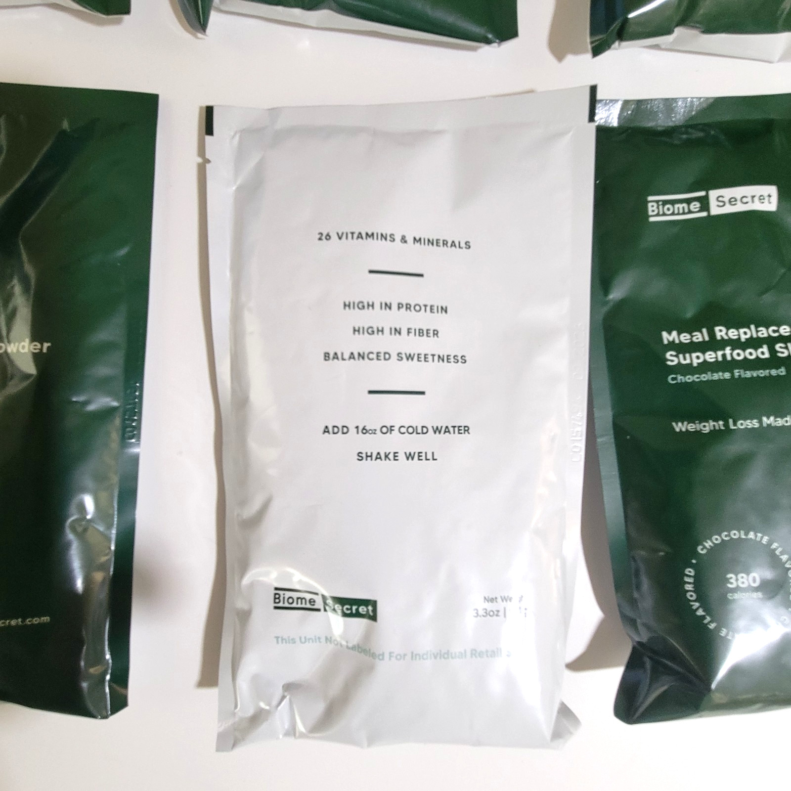 8 Biome Secret Meal Replacement Superfood Shake Powder Chocolate