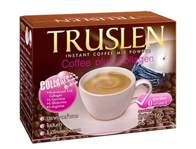 Truslen Coffee Plus Collagen Control Weight&Skin Care Firm Body (Value Pack) x 3