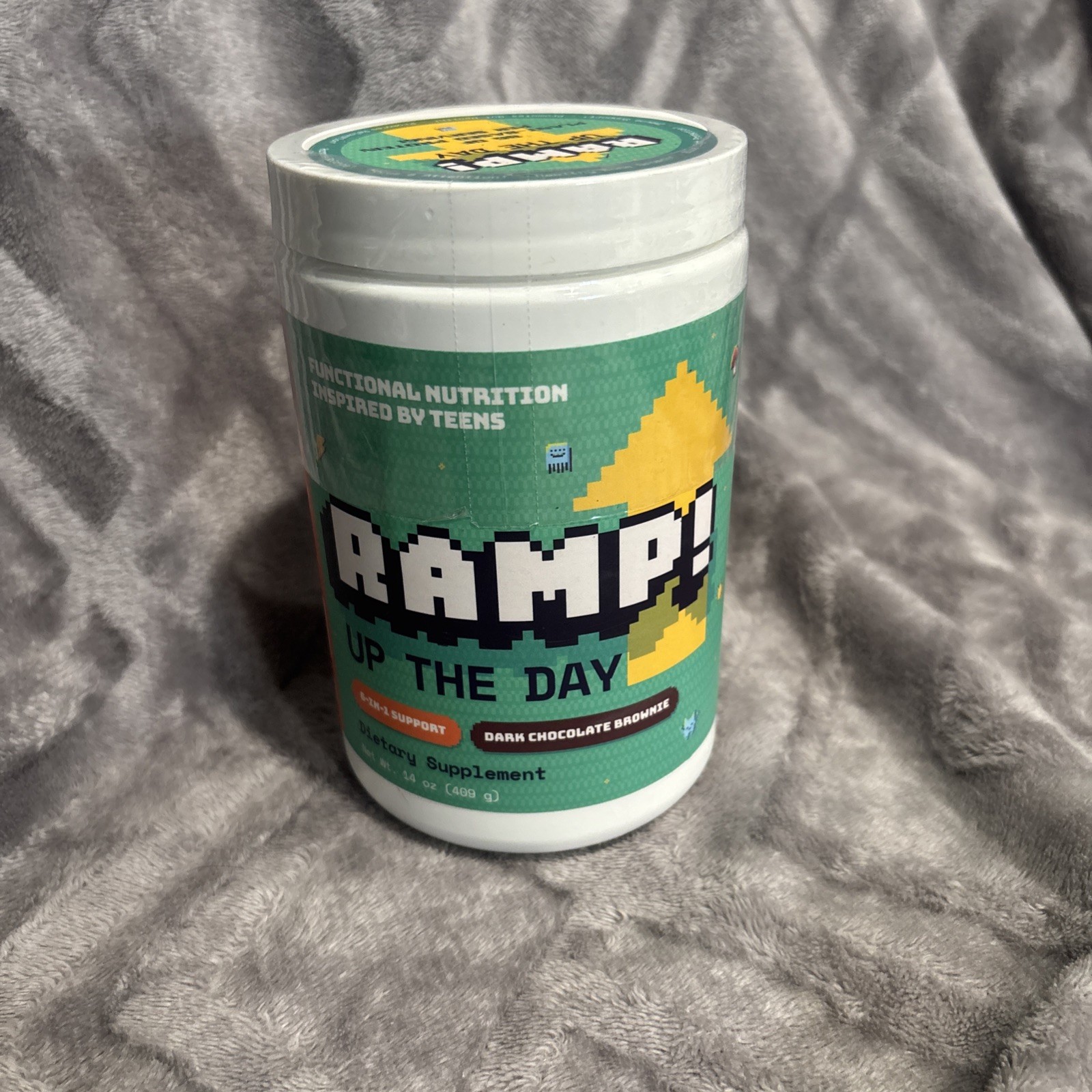 RAMP! Up The Day Dark Chocolate Brownie Smoothie Ages 10+ 14oz EXP 02/26