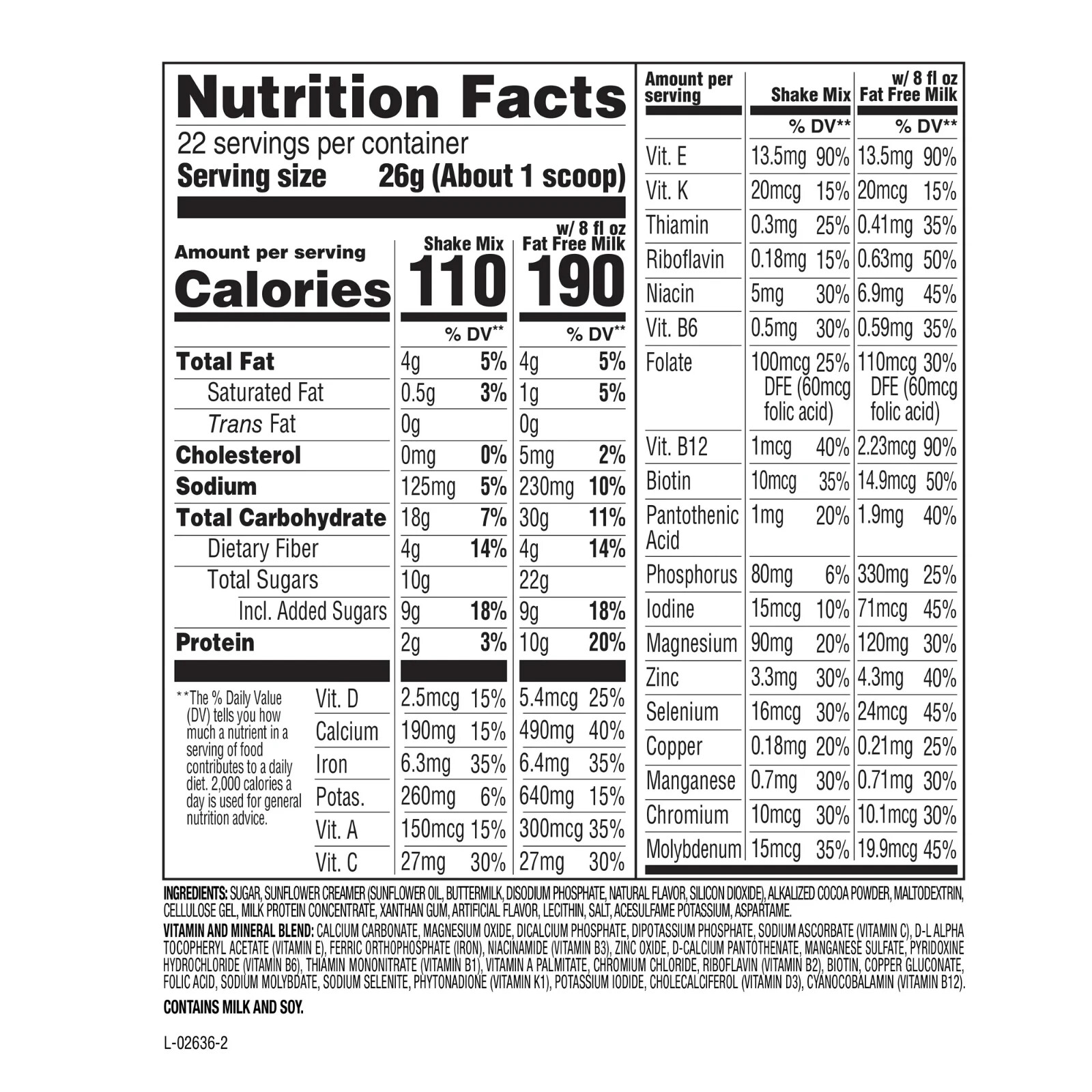 SlimFast Original Meal Replacement Shake Mix, Rich Chocolate Royale, 20.18 Oz, 2