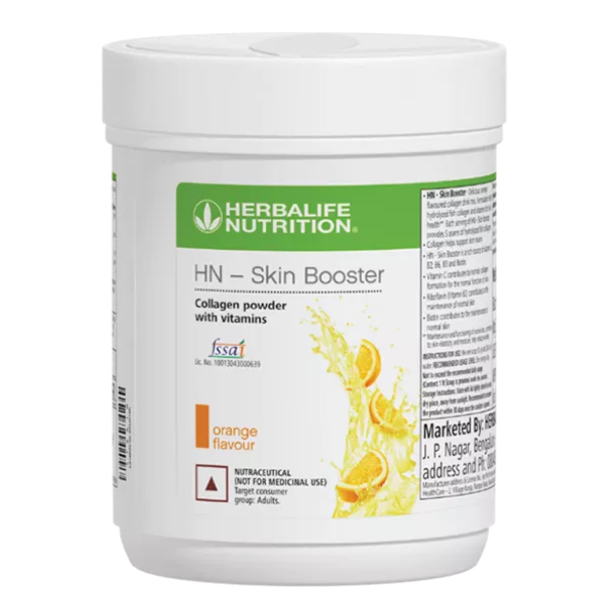 Herbalife HN Skin Booster Canister 300g ( Orange Flavour )
