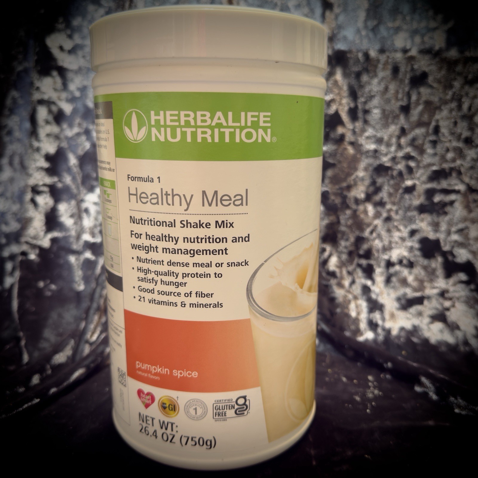 Herbalife Formula 1 Healthy Meal Nutritional Shake Mix – Pumpkin Spice -26.4 Oz