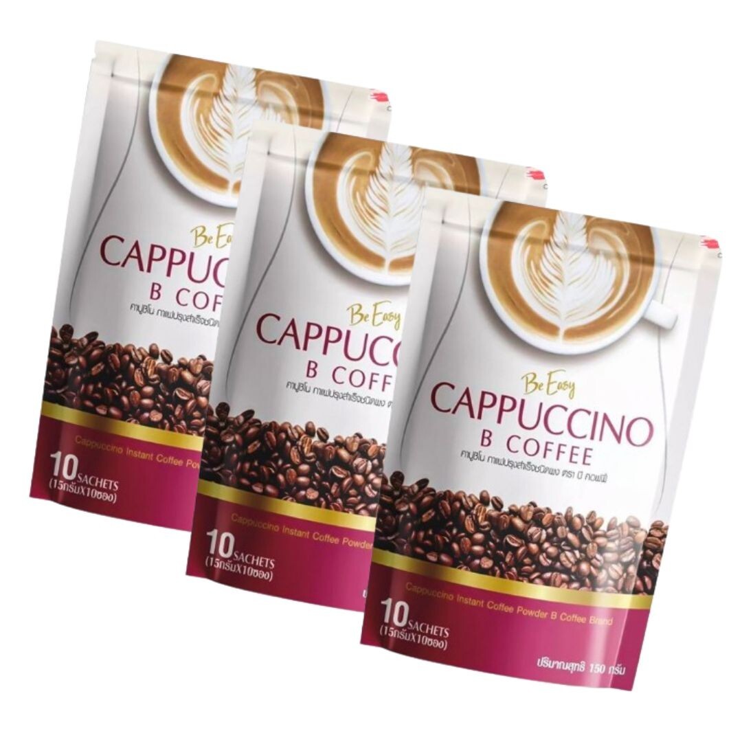 Coffee Instant Cappuccino Detox Diet Slimming Weight Control Be Mix Healthy x3